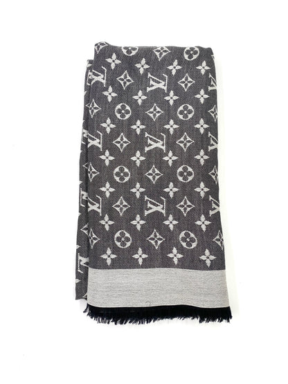 LOUIS VUITTON Tuch Monogram Denim