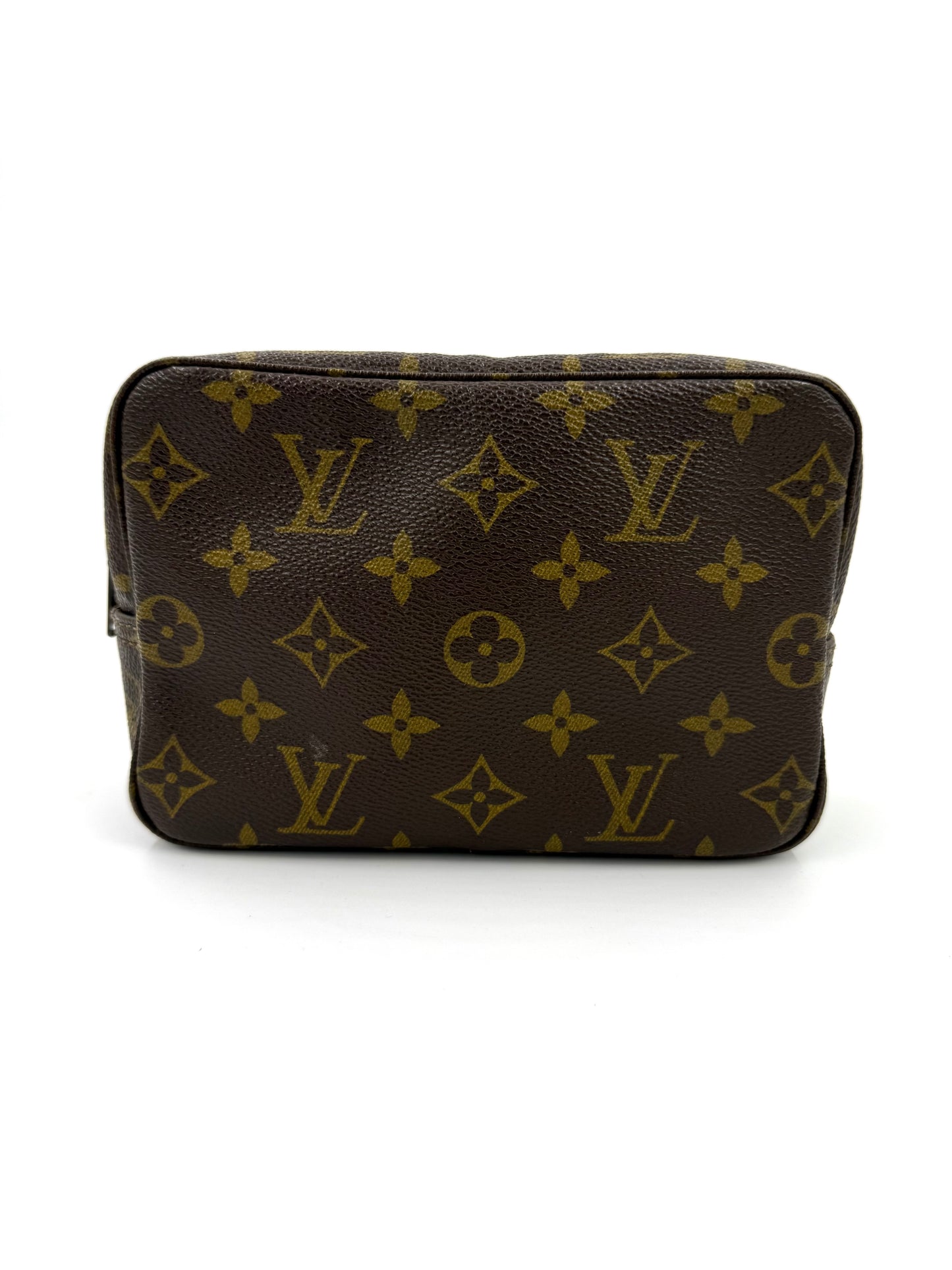 LOUIS VUITTON Trousse Toilette 18 Monogram Canvas Kosmetiktasche aus beschichtetem Canvas mit Reißverschluss elegant