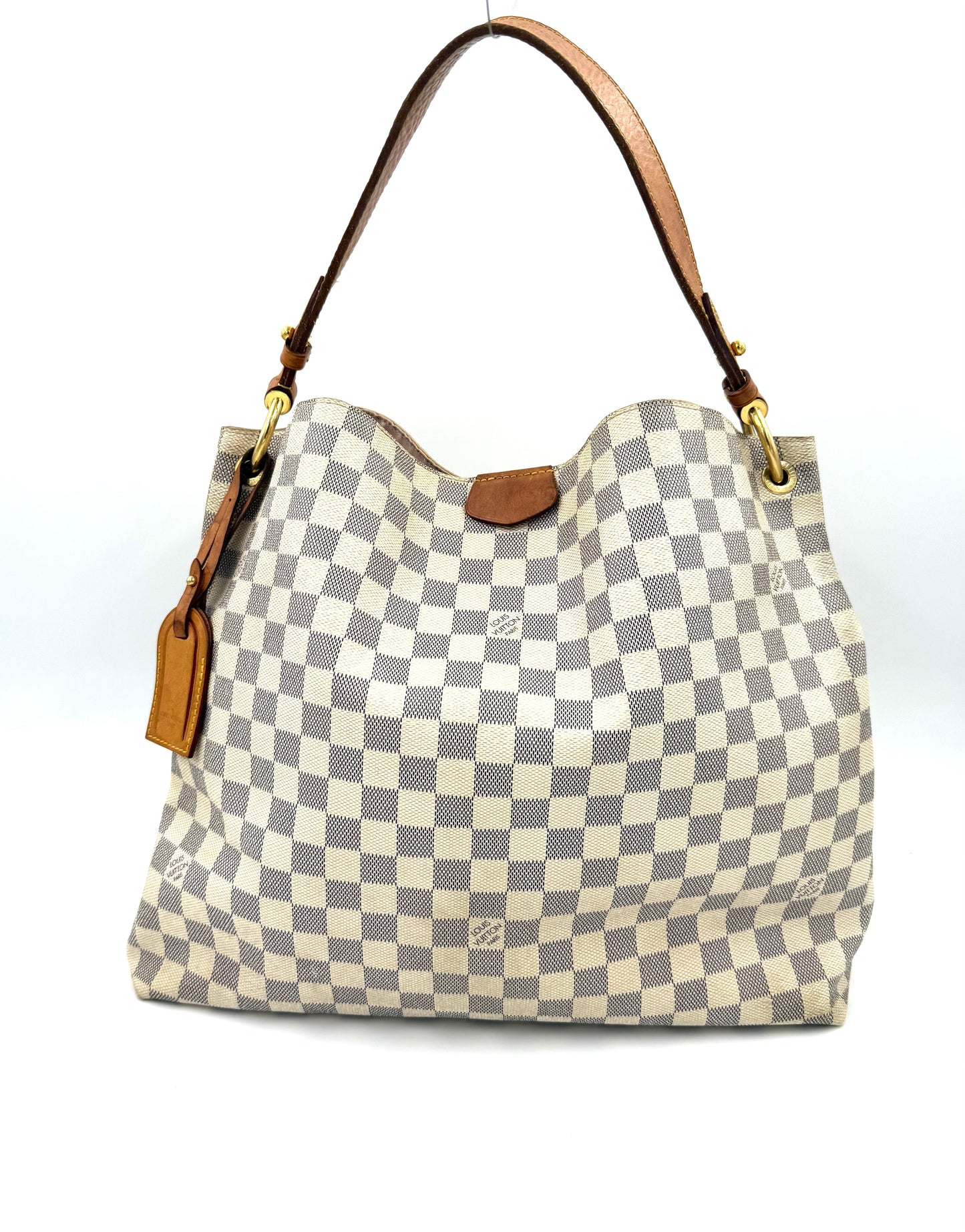 LOUIS VUITTON Graceful MM Damier Azur