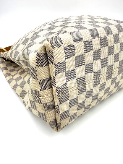 LOUIS VUITTON Graceful MM Damier Azur