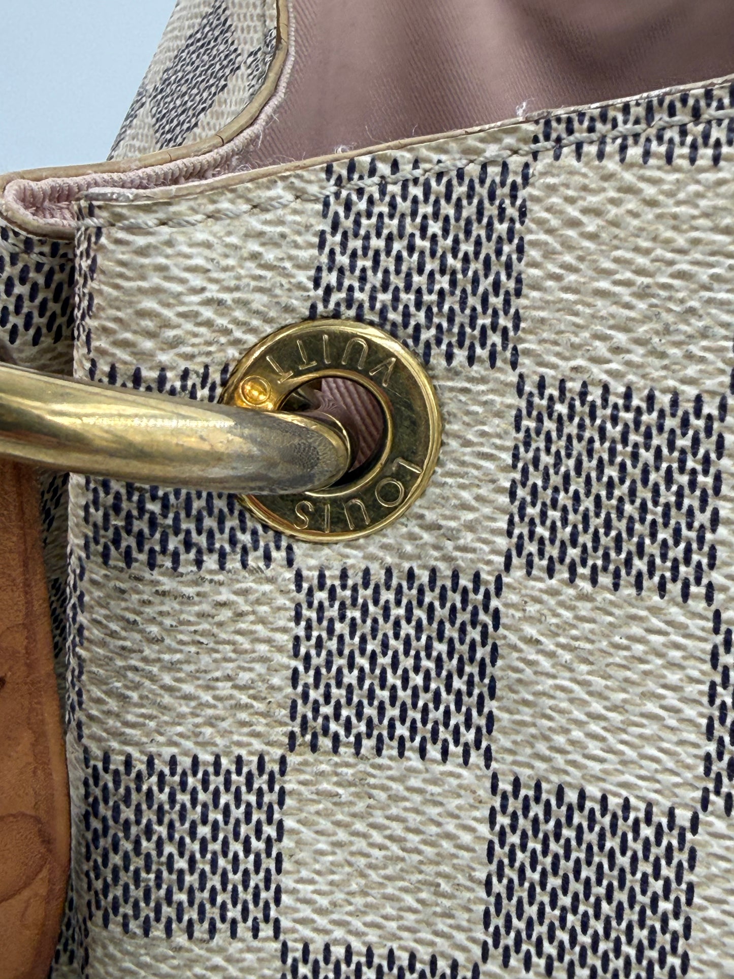 LOUIS VUITTON Graceful MM Damier Azur