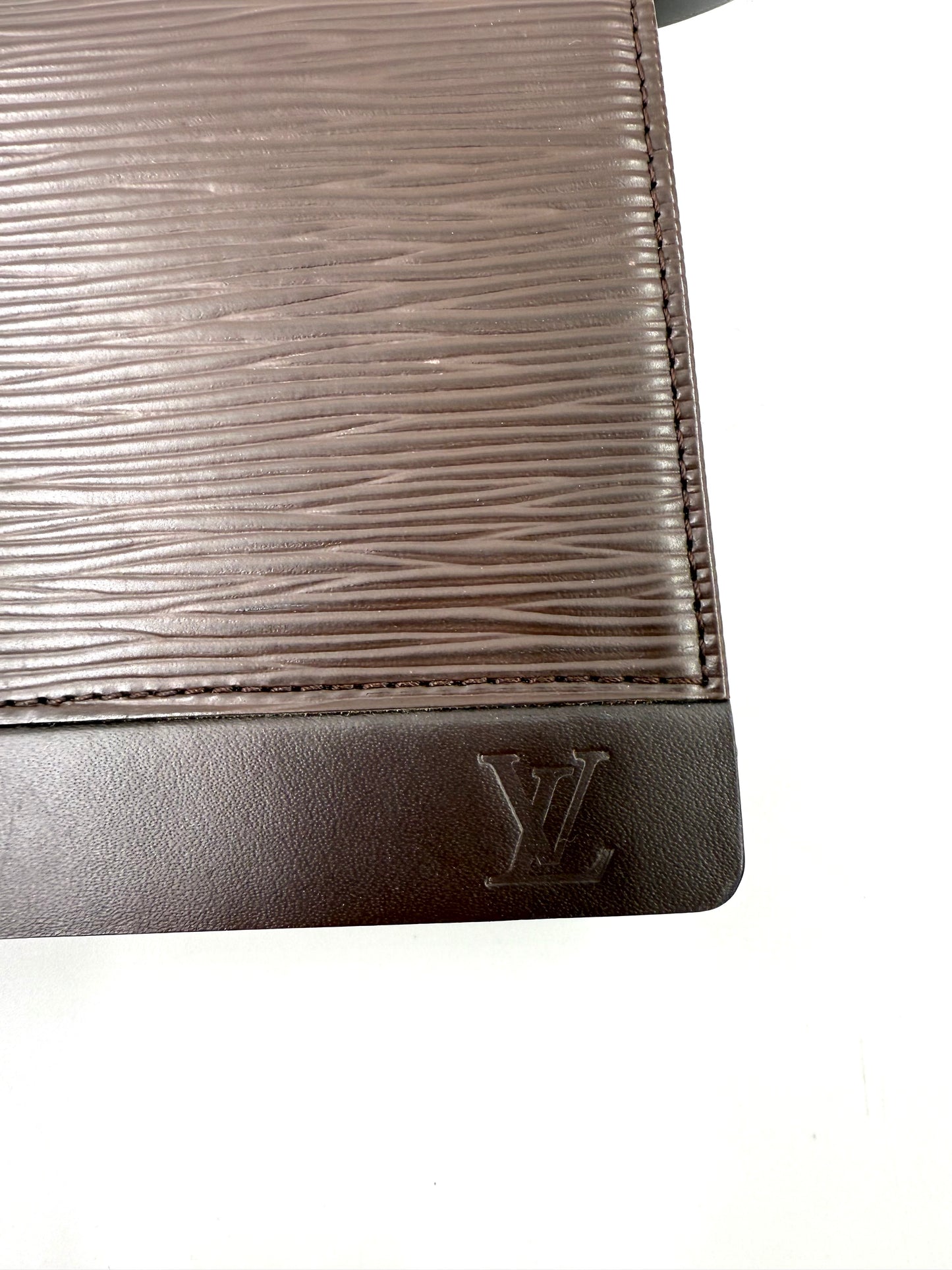 LOUIS VUITTON Honfleur Epi mokka
