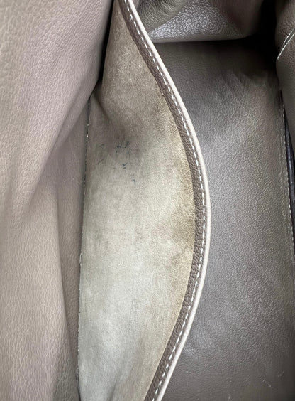 HERMÈS Birkin 35 Clemence Etoupe PHW