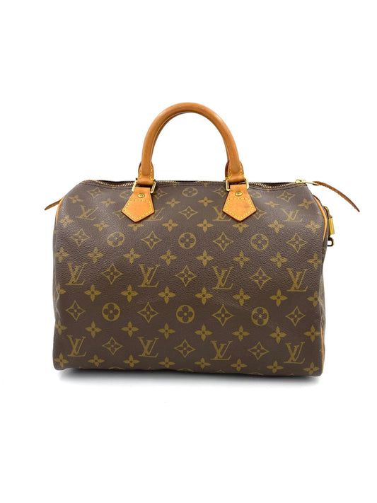 LOUIS VUITTON Speedy 30 Monogram Canvas - Clutch & Macarons - TH0040 - Clutch & Macarons - 