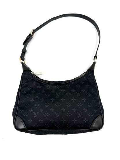 LOUIS VUITTON Mini Bolougne Satin noir