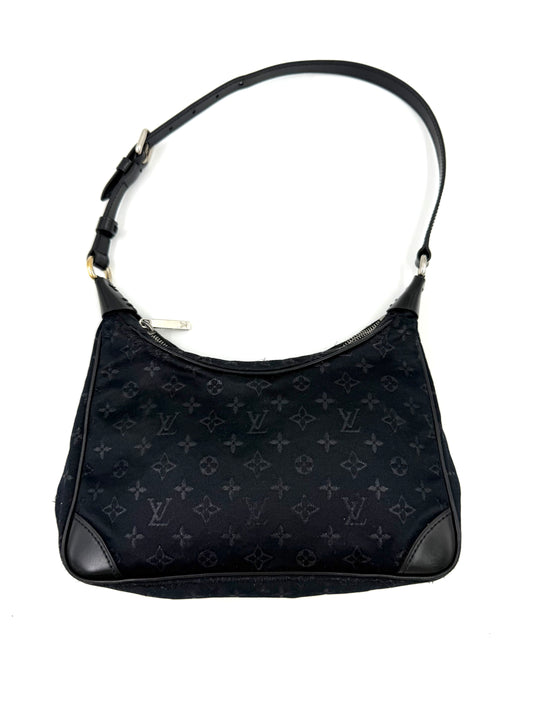 LOUIS VUITTON Mini Bolougne Satin noir