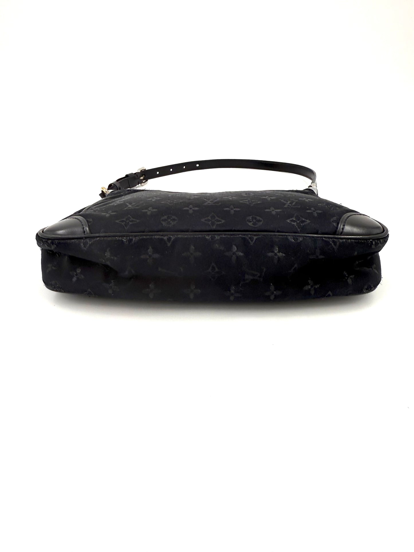 LOUIS VUITTON Mini Bolougne Satin noir