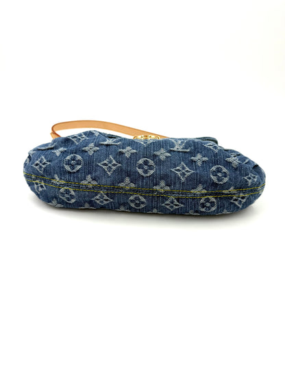 LOUIS VUITTON Mini Pleaty Monogram Denim
