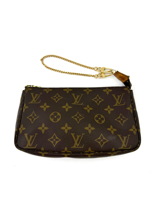 LOUIS VUITTON Pochette Accessoires Monogram Canvas Vintage