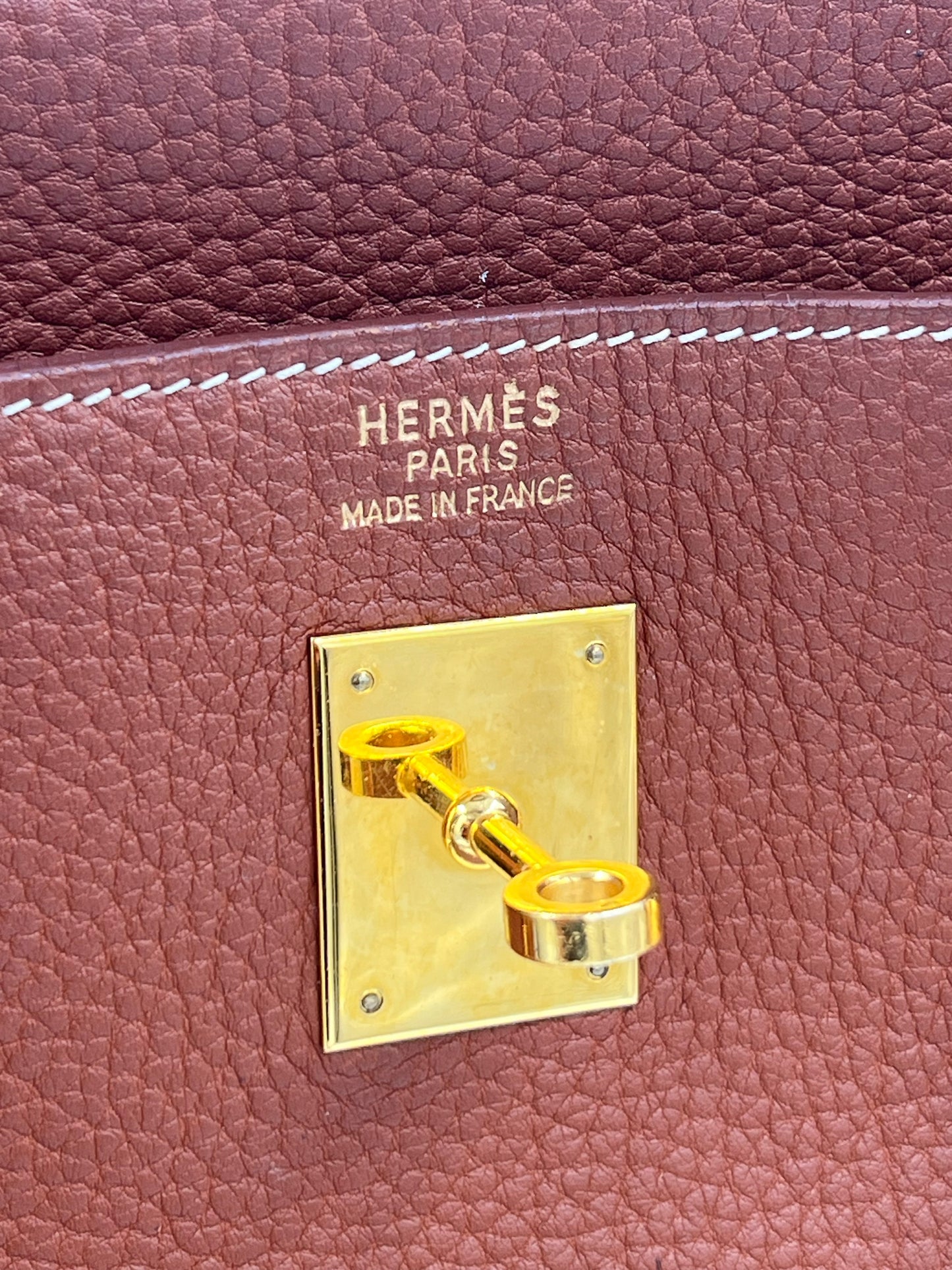 HERMÈS Birkin 40 Togo cognac GHW