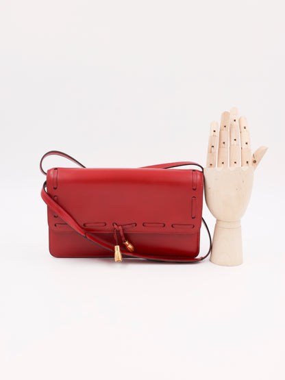 Hermès Tassel Bag rouge GHW