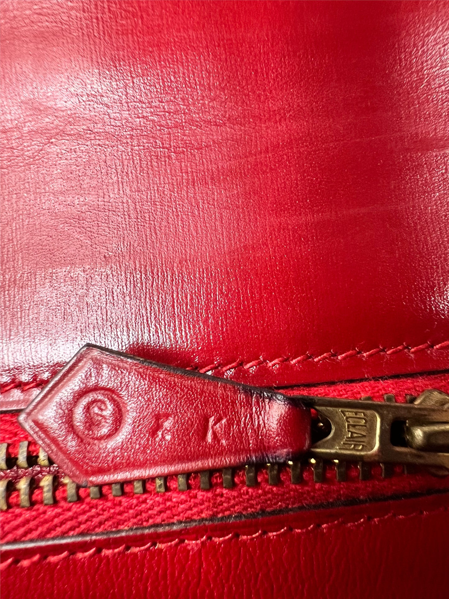 Hermès Tassel Bag rouge GHW