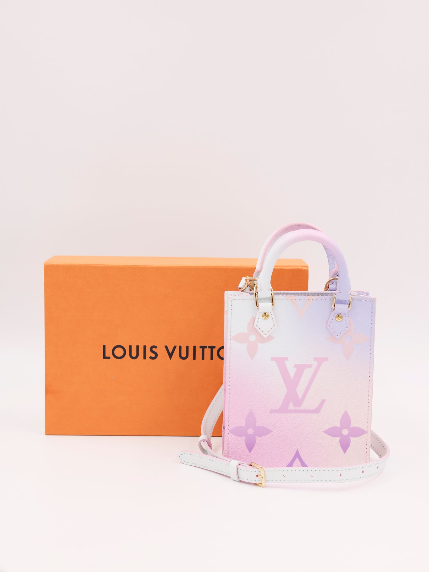 LOUIS VUITTON Sac Plat Mini Escale