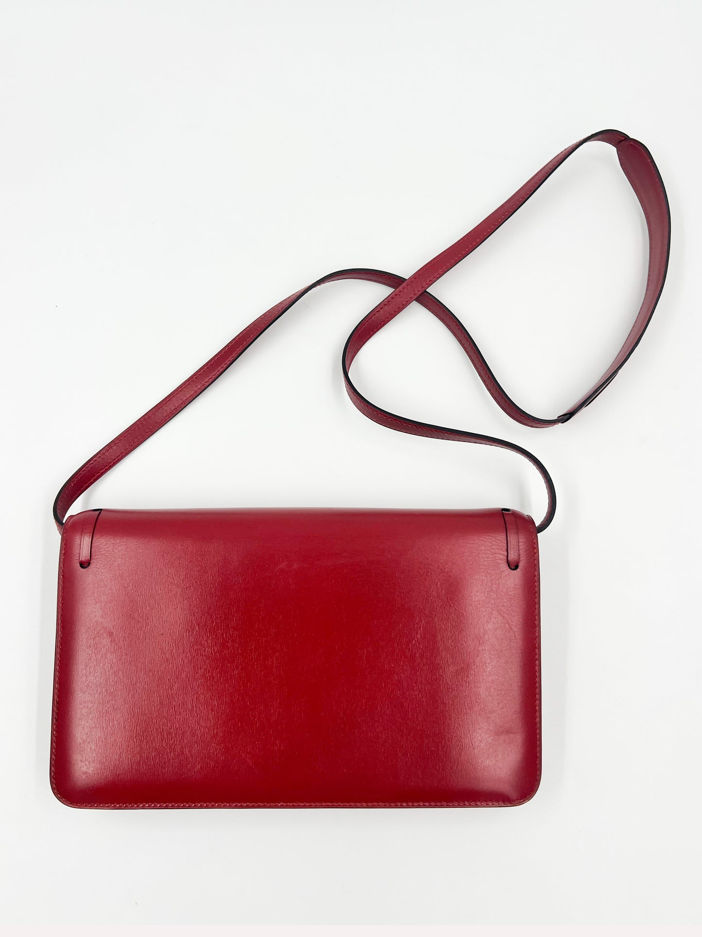 Hermès Tassel Bag rouge GHW