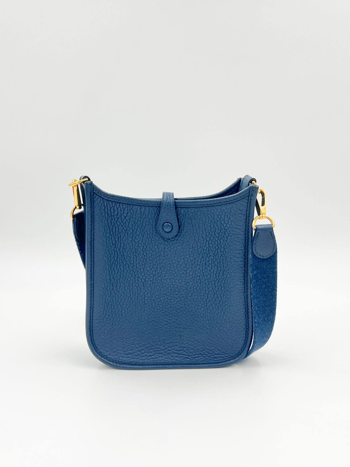 Hermès Evelyne 16 Clemence dunkelblau GHW