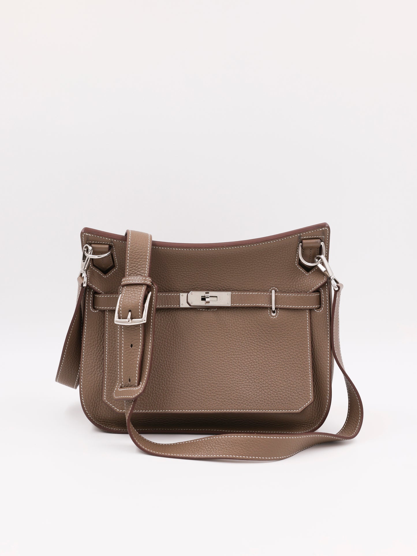 Hermès Jypsiere 26 Togo Etoupe PHW