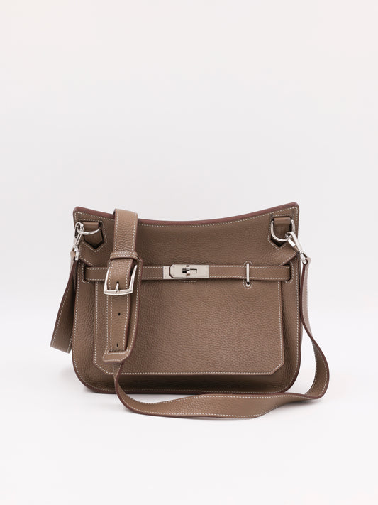 Hermès Jypsiere 26 Togo Etoupe PHW