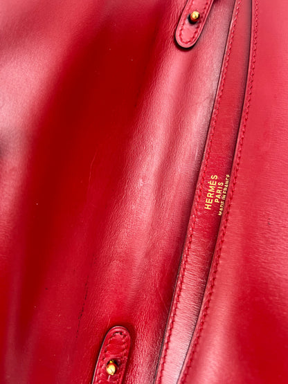 Hermès Tassel Bag rouge GHW
