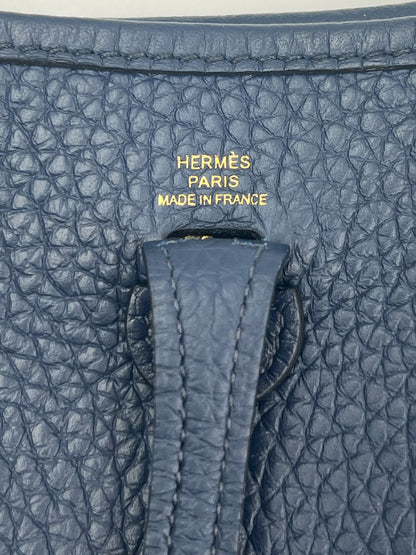 Hermès Evelyne 16 Clemence dunkelblau GHW
