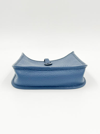 Hermès Evelyne 16 Clemence dunkelblau GHW