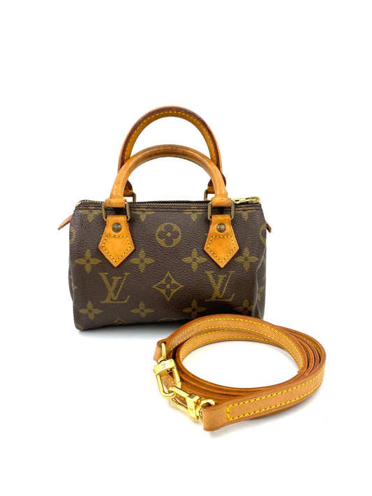 LOUIS VUITTON Nano Speedy Monogram Canvas - Clutch & Macarons - TH0913 - Clutch & Macarons - 