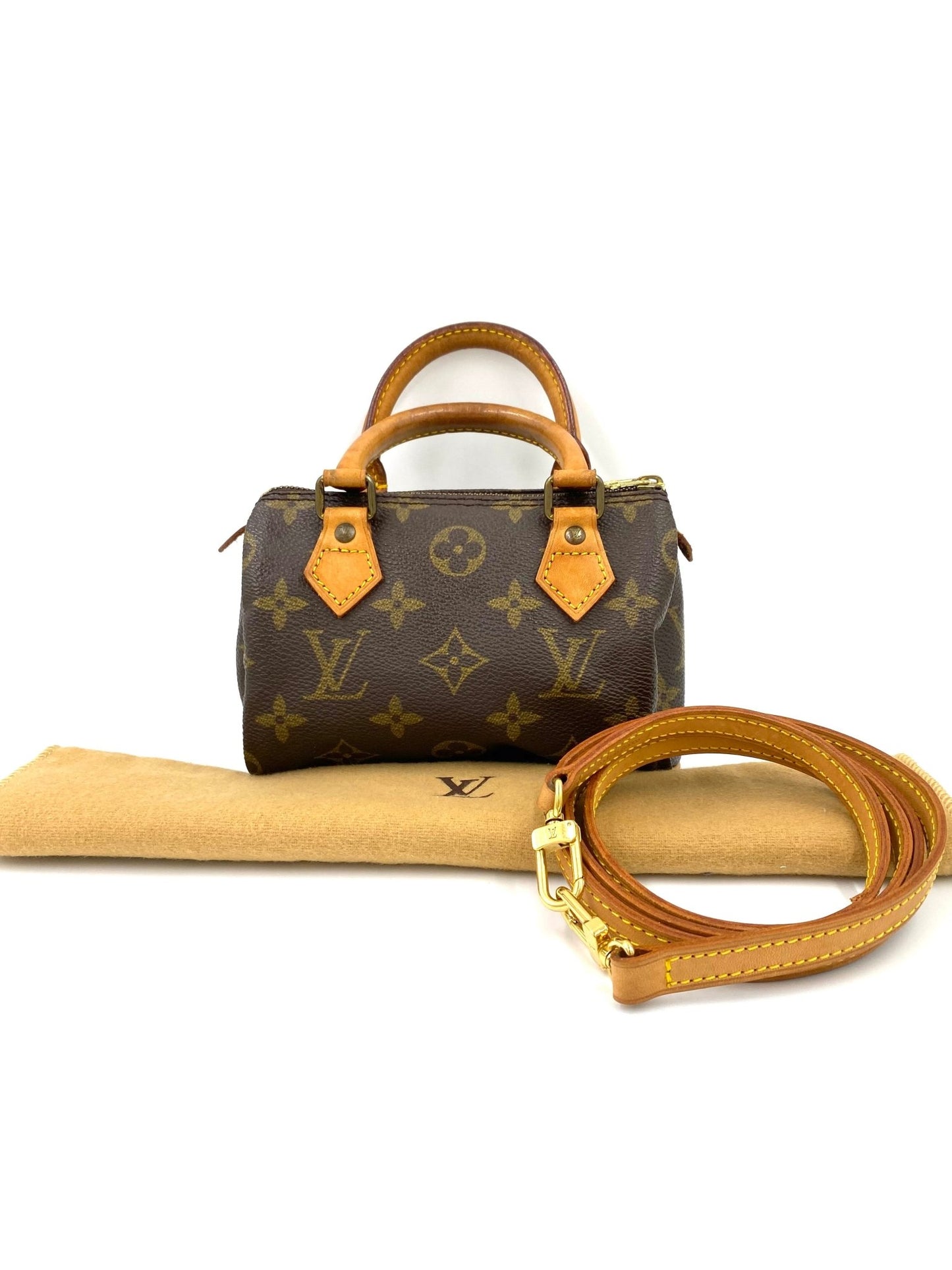 LOUIS VUITTON Nano Speedy Monogram Canvas - Clutch & Macarons - TH0913 - Clutch & Macarons - 