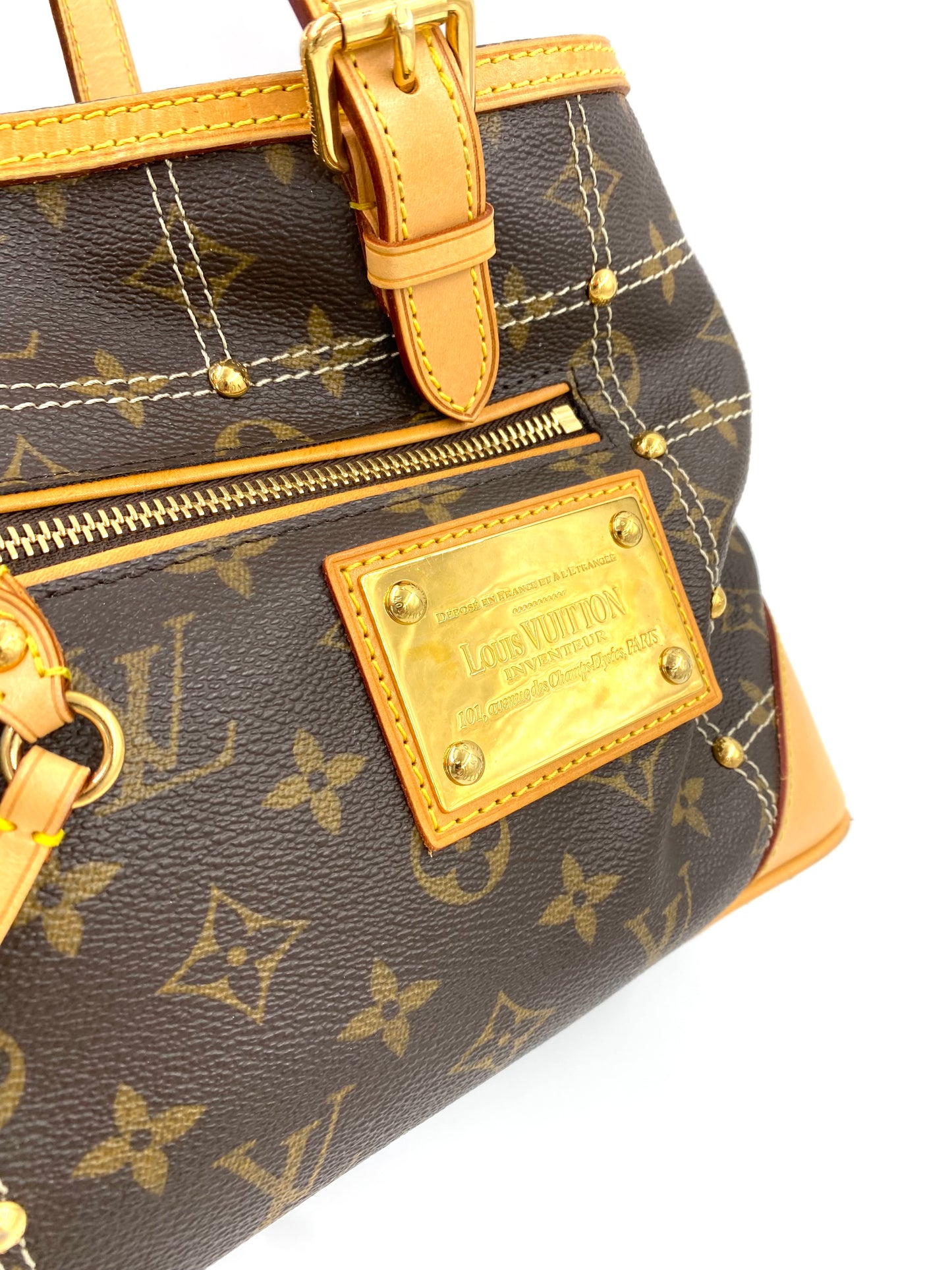 LOUIS VUITTON Rivets Monogram Canvas