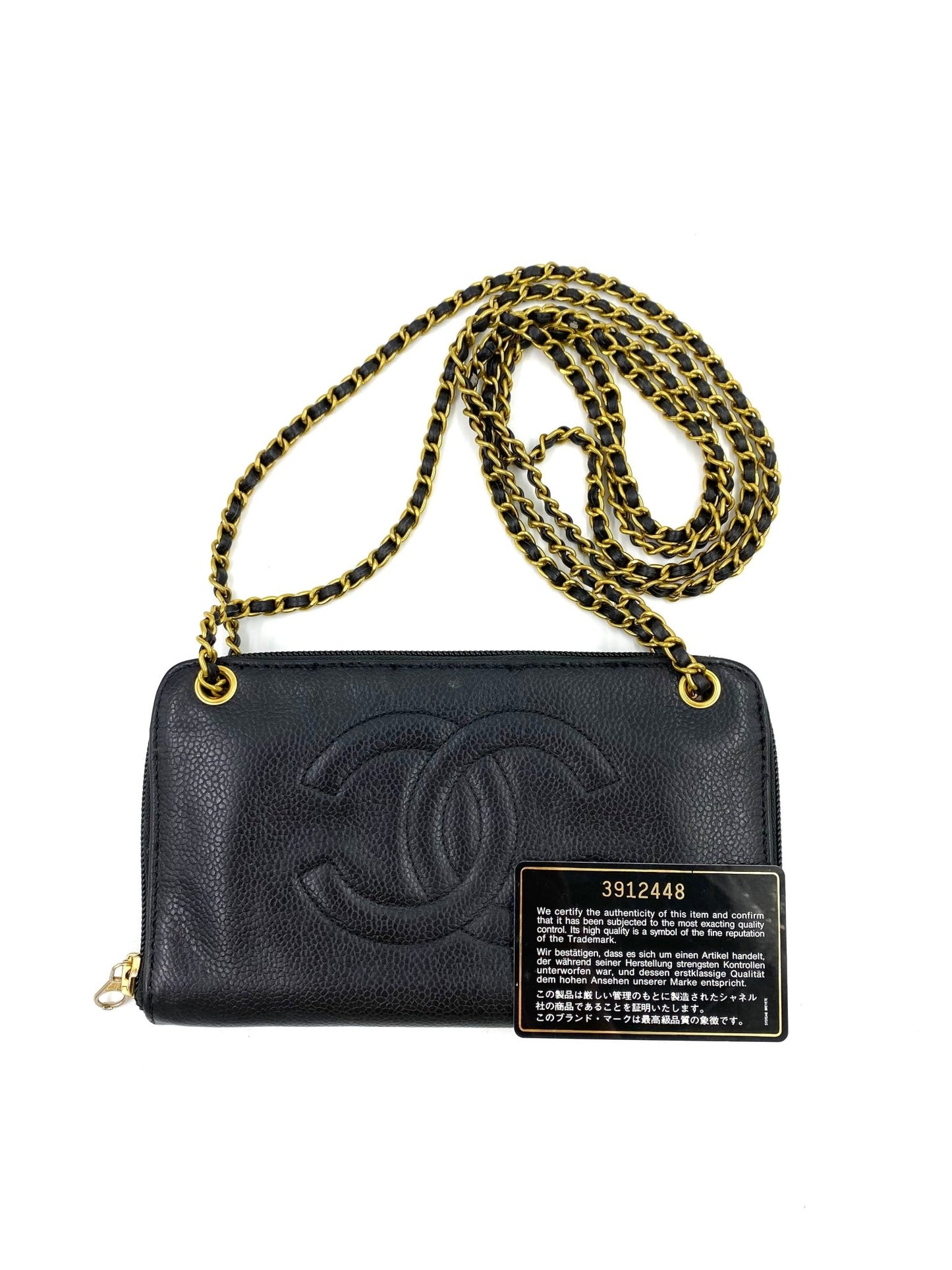 CHANEL Vintage WoC Caviarleder schwarz - Clutch & Macarons - 3912448 - Clutch & Macarons - 