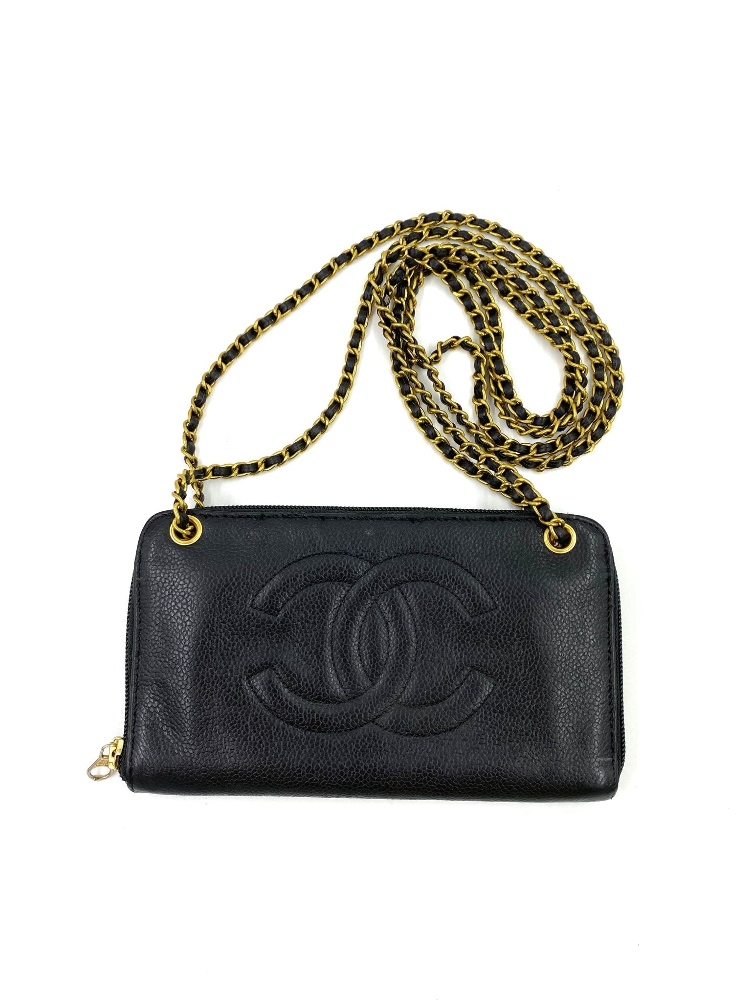 CHANEL Vintage WoC Caviarleder schwarz - Clutch & Macarons - 3912448 - Clutch & Macarons - 