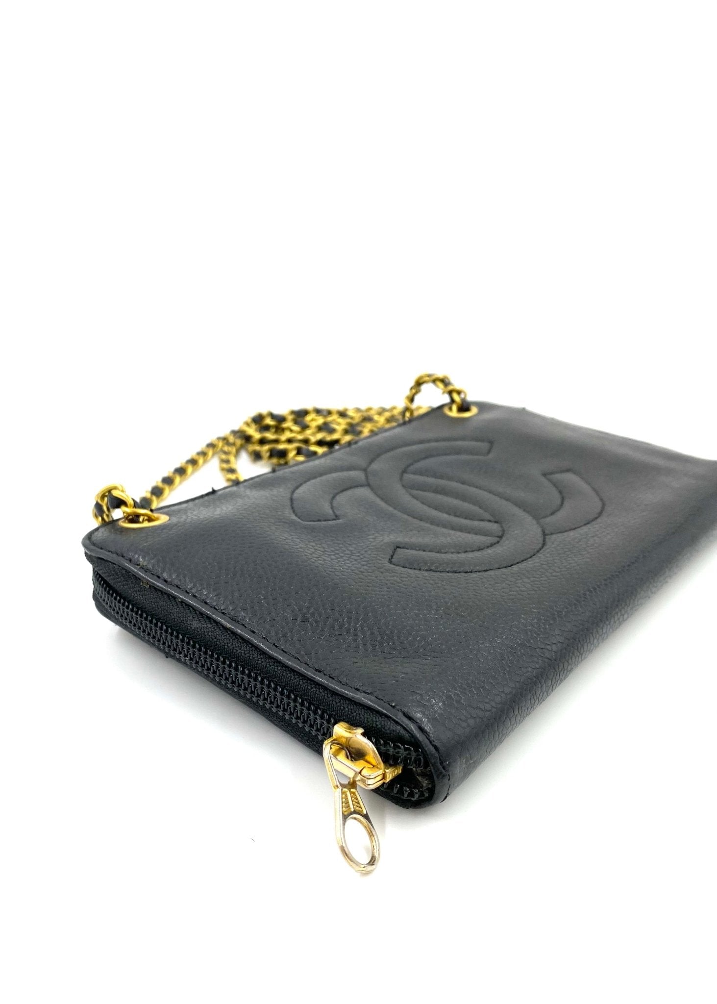 CHANEL Vintage WoC Caviarleder schwarz - Clutch & Macarons - 3912448 - Clutch & Macarons - 