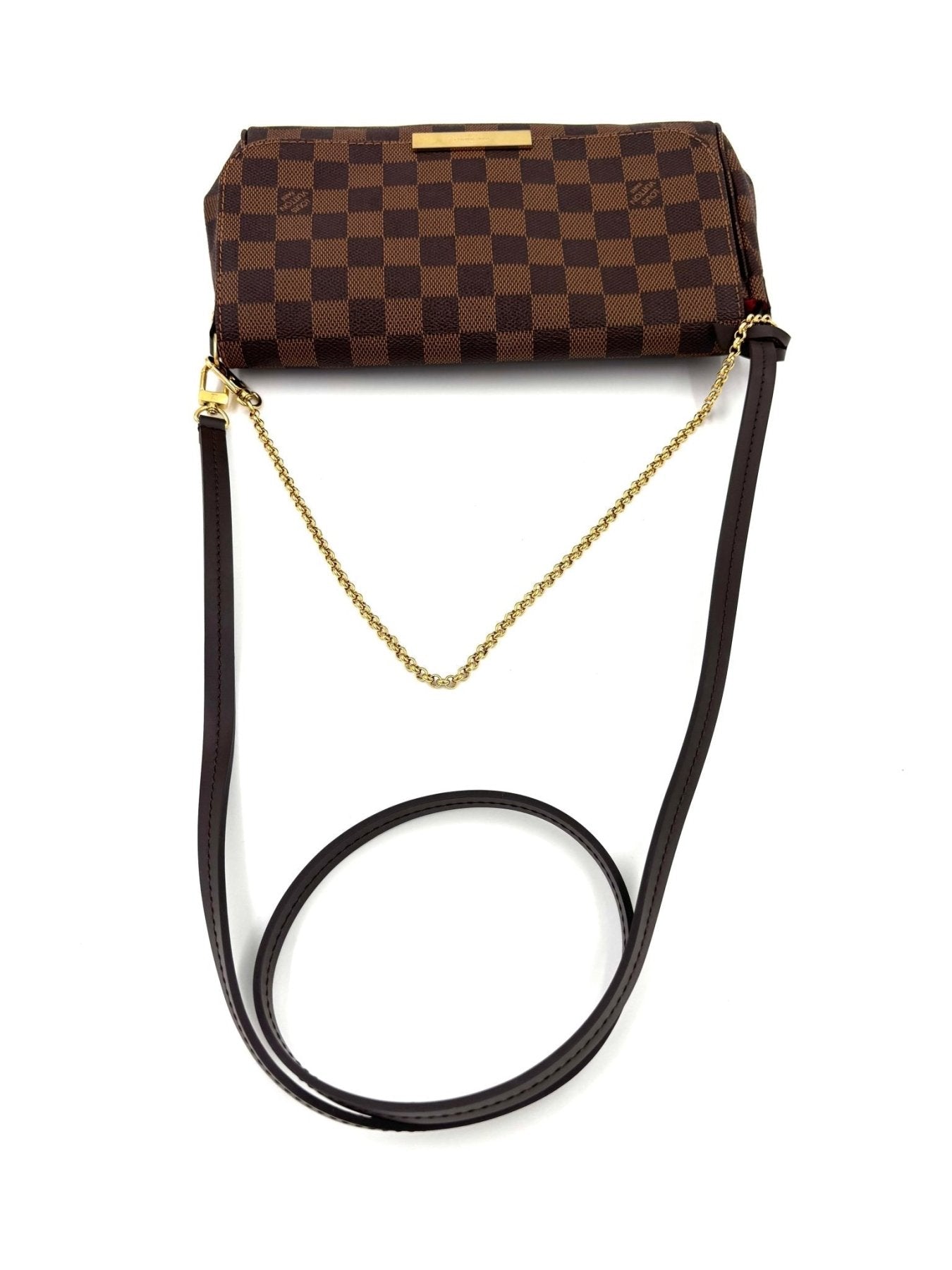 LOUIS VUITTON Pochette Favorite MM Damier Ebene - Clutch & Macarons - DU2129 - Clutch & Macarons - 