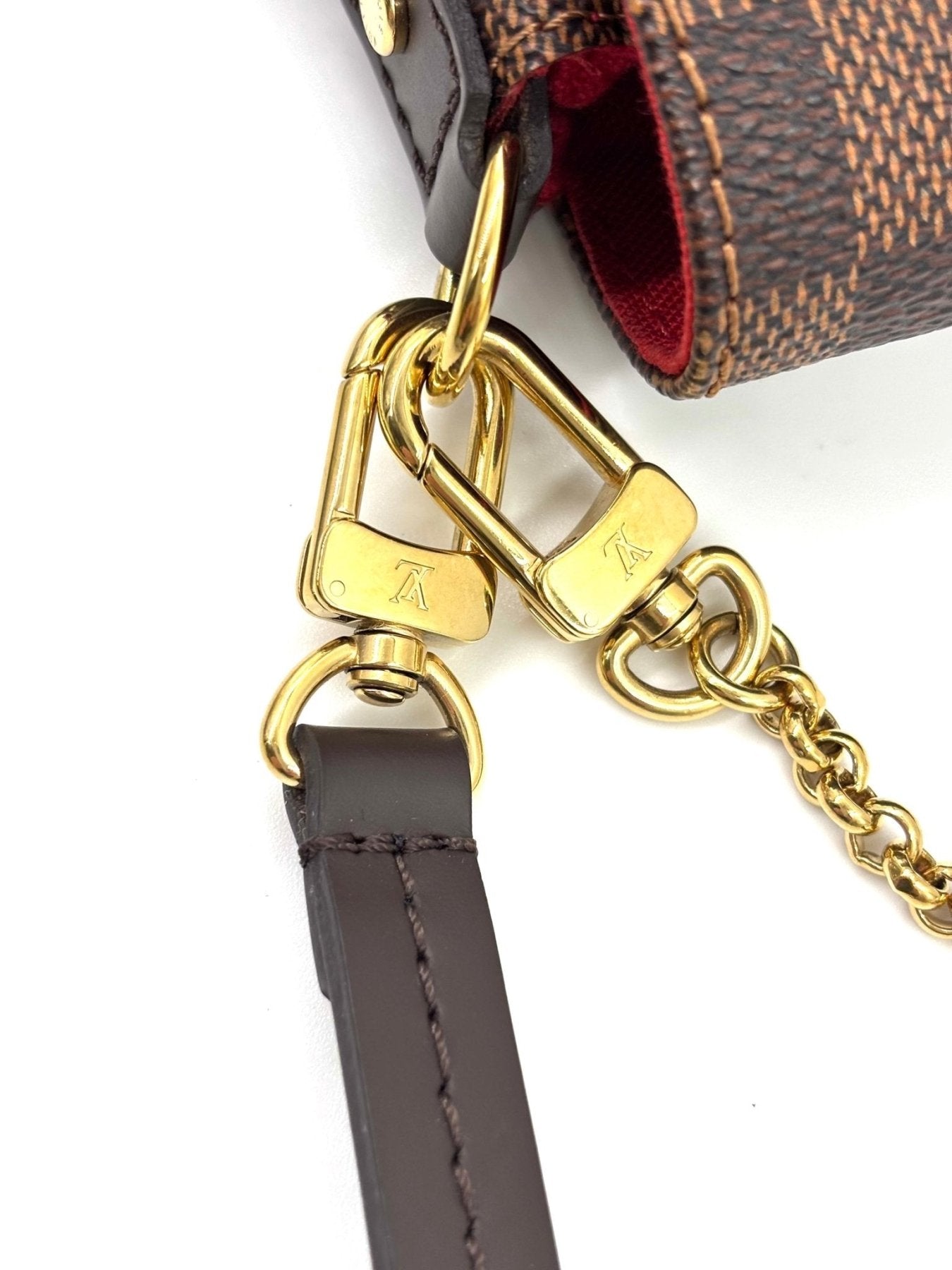 LOUIS VUITTON Pochette Favorite MM Damier Ebene - Clutch & Macarons - DU2129 - Clutch & Macarons - 