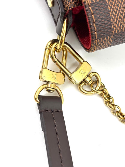 LOUIS VUITTON Pochette Favorite MM Damier Ebene - Clutch & Macarons - DU2129 - Clutch & Macarons - 