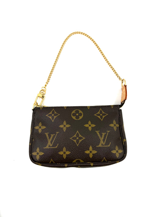 LOUIS VUITTON Mini Pochette Monogram Canvas