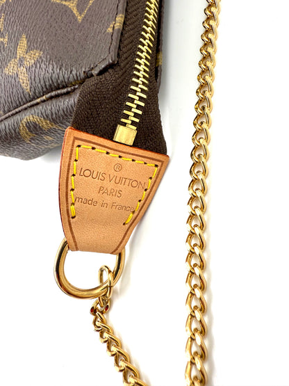 LOUIS VUITTON Mini Pochette Monogram Canvas