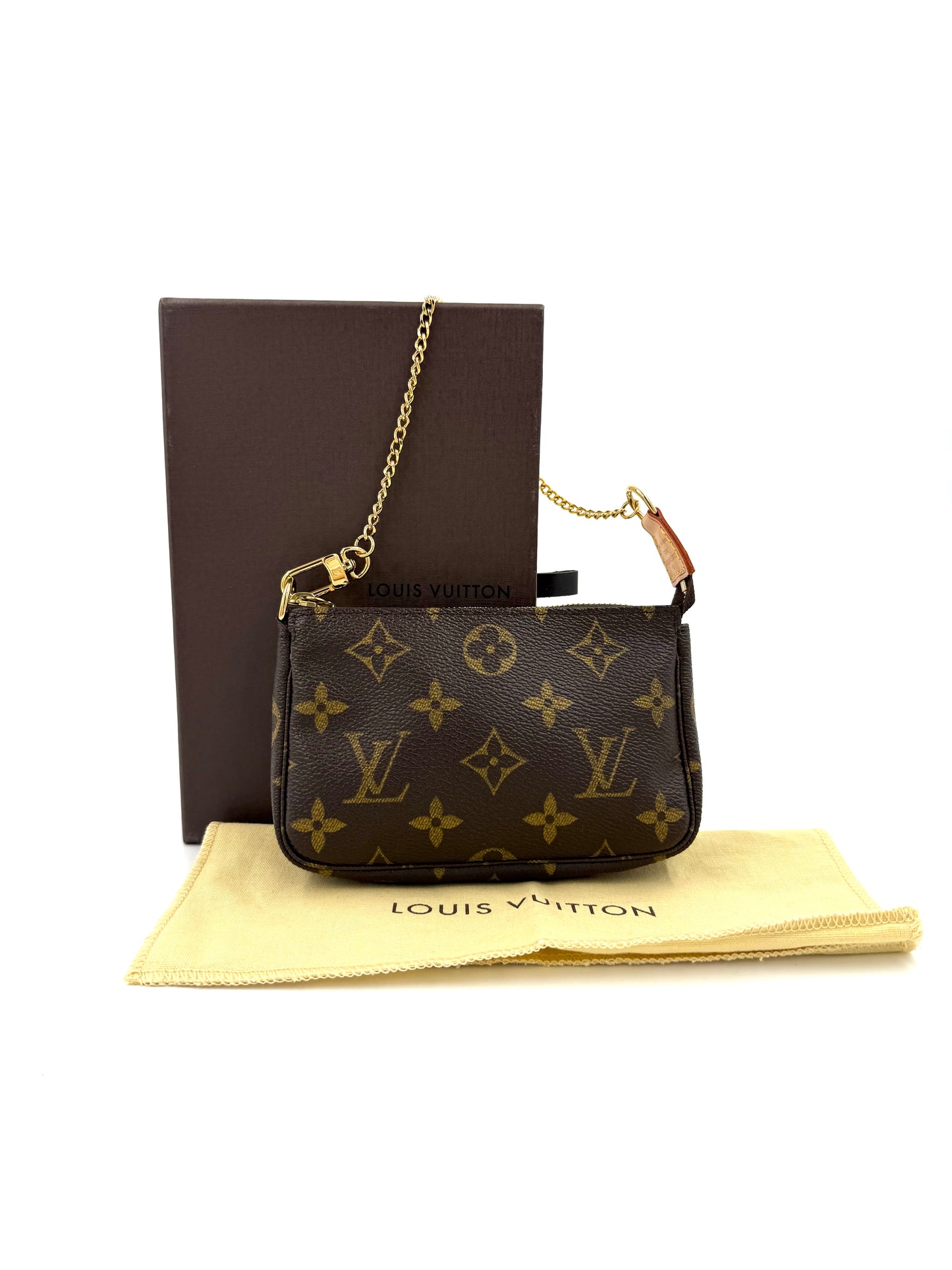 LOUIS VUITTON Mini Pochette Monogram Canvas