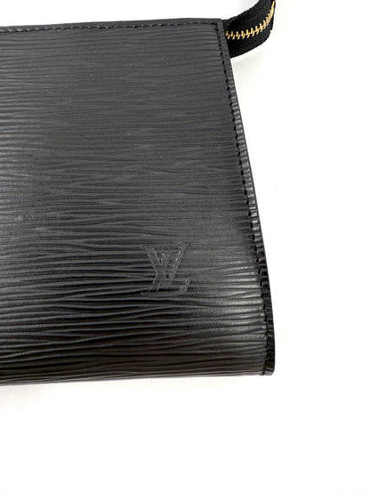 LOUIS VUITTON Pochette Accessoires Epi schwarz