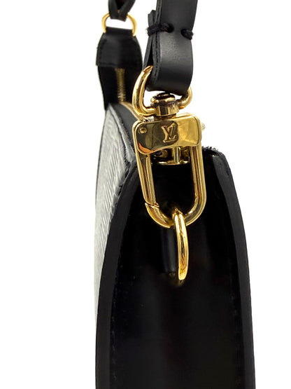LOUIS VUITTON Pochette Accessoires Epi schwarz