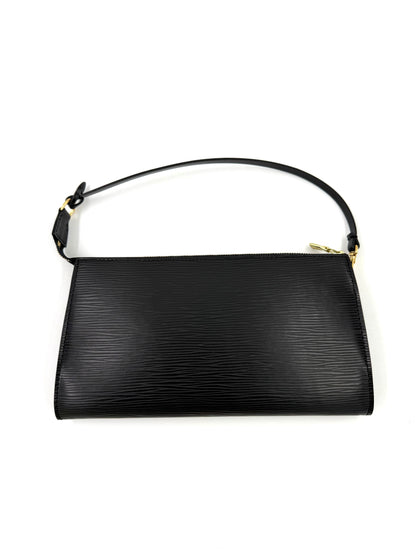 LOUIS VUITTON Pochette Accessoires Epi schwarz