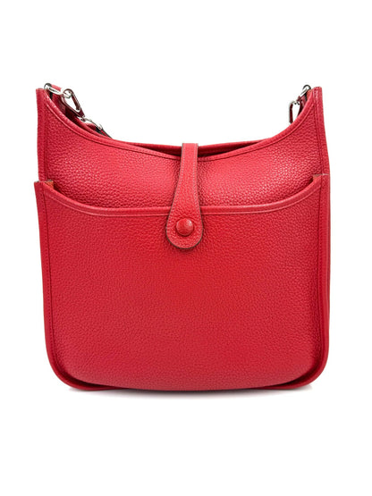 HERMÈS Evelyne 29 Clemence rouge - Clutch & Macarons - Q im Quadrat; 2013 - Clutch & Macarons - 