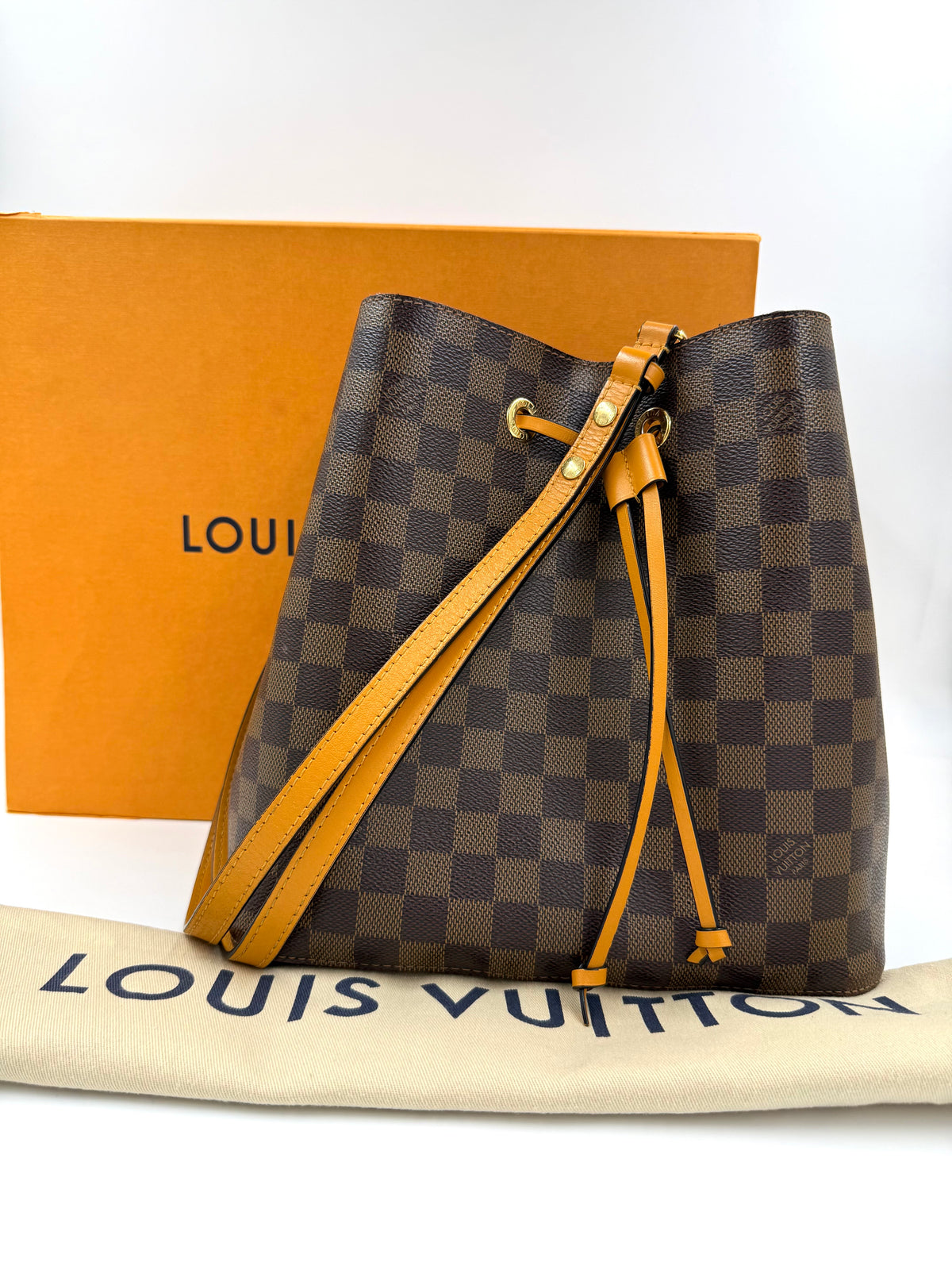 LOUIS VUITTON NeoNoe Damier Ebene Canvas