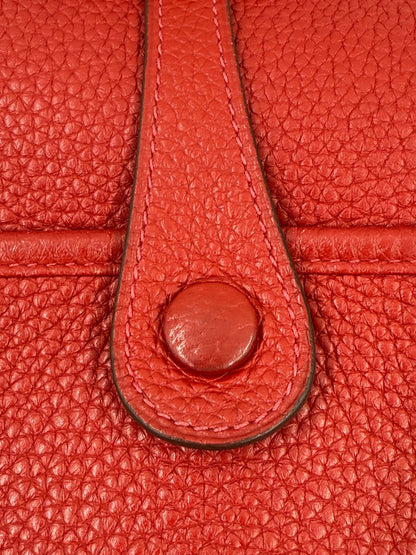 HERMÈS Evelyne 29 Clemence rouge - Clutch & Macarons - Q im Quadrat; 2013 - Clutch & Macarons - 
