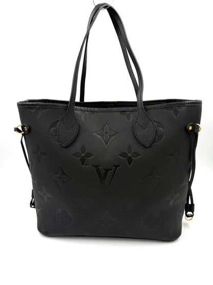 LOUIS VUITTON Neverfull MM Monogram Empreinte schwarz