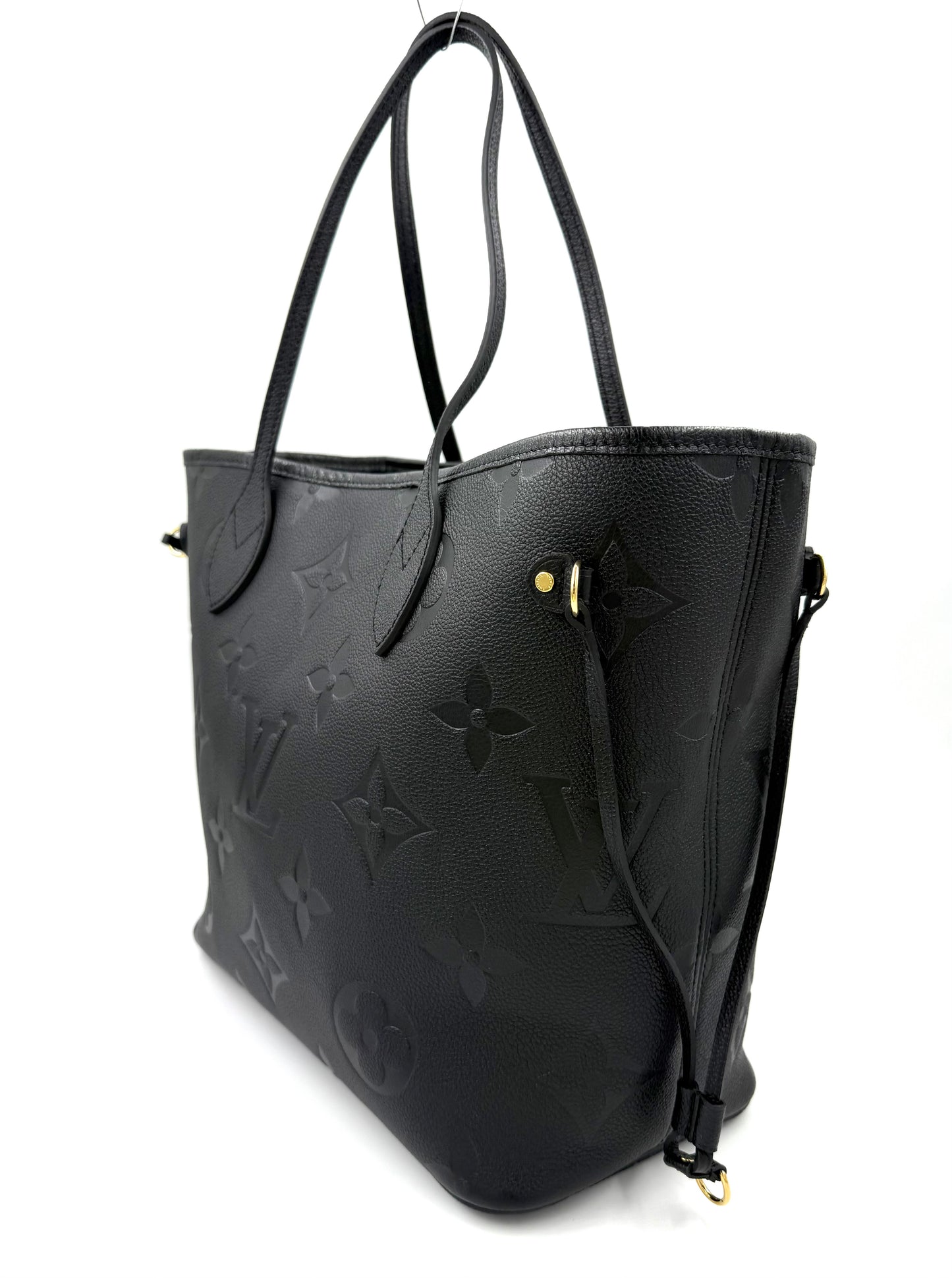 LOUIS VUITTON Neverfull MM Monogram Empreinte schwarz
