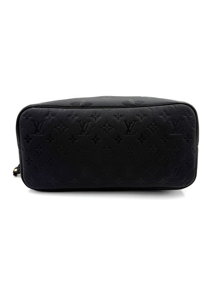 LOUIS VUITTON Neverfull MM Monogram Empreinte schwarz