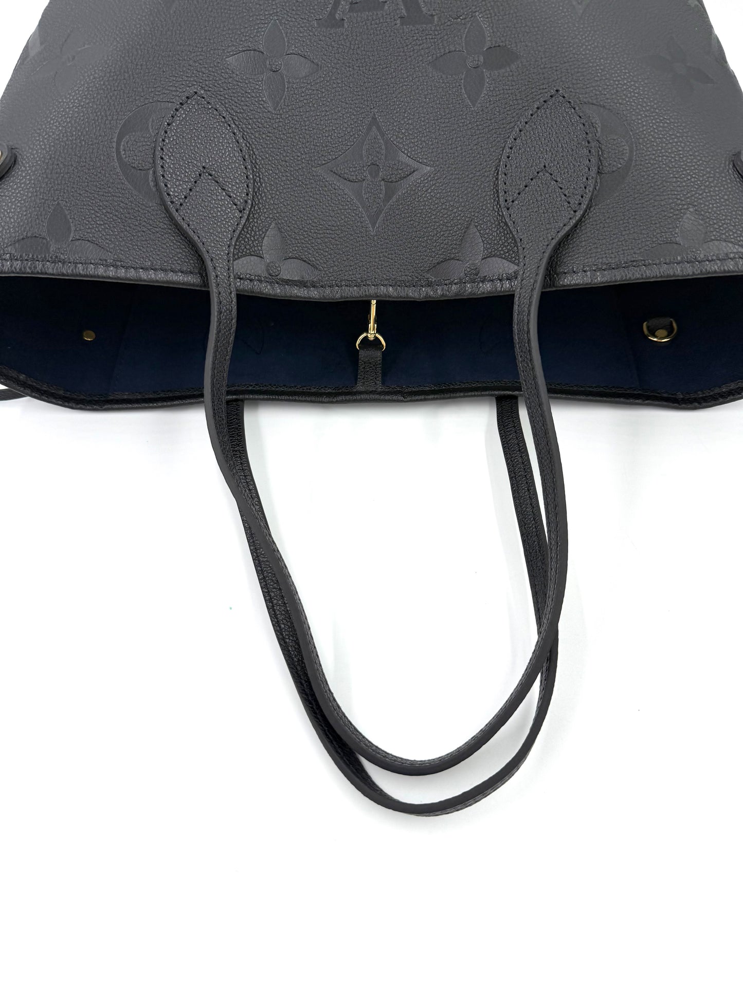 LOUIS VUITTON Neverfull MM Monogram Empreinte schwarz