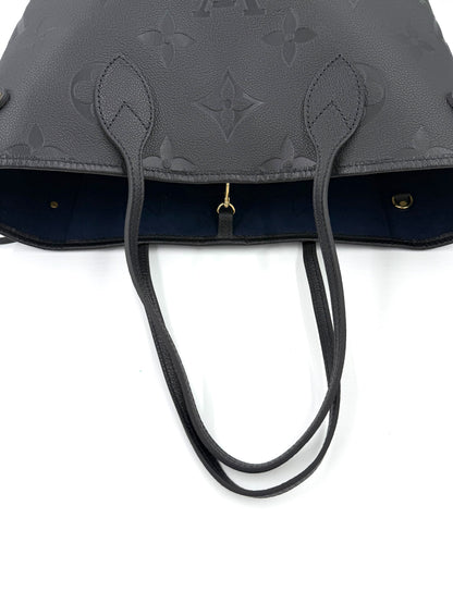 LOUIS VUITTON Neverfull MM Monogram Empreinte schwarz