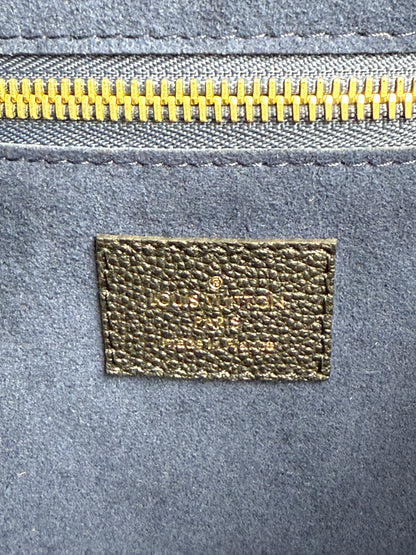 LOUIS VUITTON Neverfull MM Monogram Empreinte schwarz