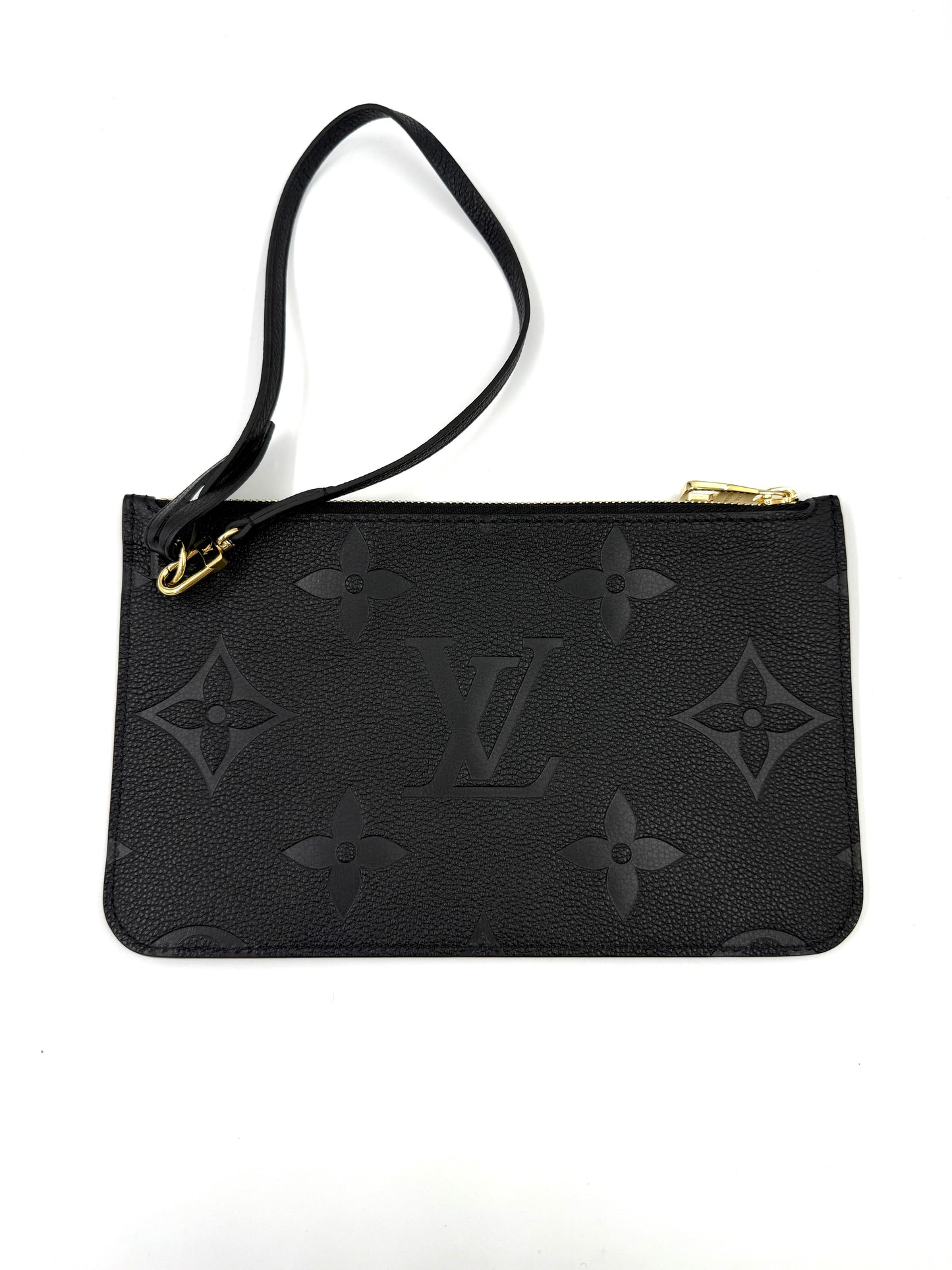 LOUIS VUITTON Neverfull MM Monogram Empreinte schwarz