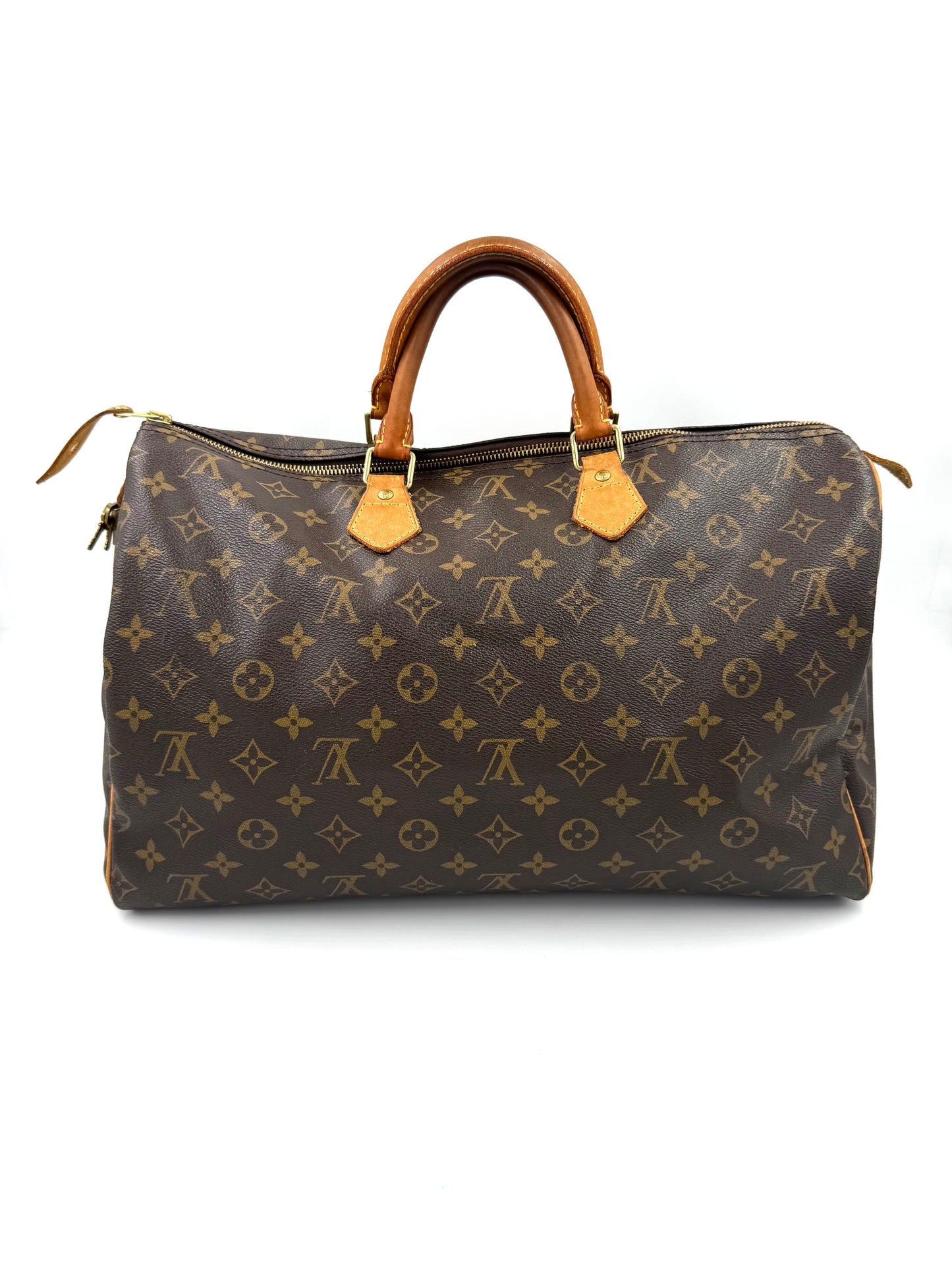 LOUIS VUITTON Speedy 40 Monogram Canvas Vintage